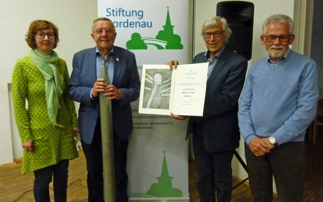 Förderpreisträger 2022 – Der 7köpfige Förderkreis der Bethmann-Orgel Bordenau